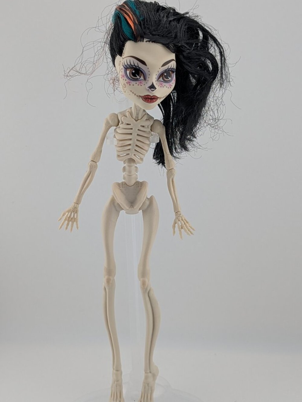 Monster High Skelita Calaveras Doll 2012 Scaris City of Frights Nude Incomplete